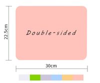 1 Piece Solid Color Class Learning School Melamine Casual Handwriting Board main image 4