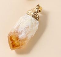 Simple Style Commute Color Block Citrine Patchwork Charms Jewelry Accessories main image 3