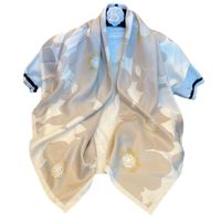 Women's Simple Style Color Block Polyester Printing Scarf main image 3
