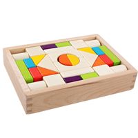 Building Toys Baby(0-2years) Color Block Wood Toys main image 2