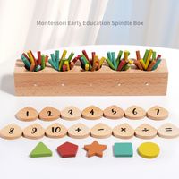 Jouets D'apprentissage Tout-petit (3-6 Ans) Lettre Bois Jouets main image 2