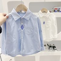 Basic Solid Color Cotton T-shirts & Shirts main image 1
