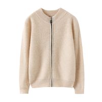 Simple Style Solid Color Cotton Hoodies & Knitwears main image 4
