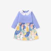 Cute Cartoon Cotton Girls Dresses sku image 2