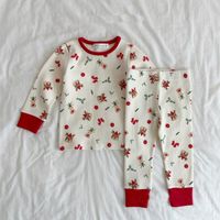 Simple Style Animal Cotton Baby Clothing Sets sku image 1