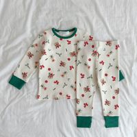 Einfacher Stil Tier Baumwolle Baby Kleidung Sets sku image 5