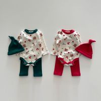 Einfacher Stil Tier Baumwolle Baby Kleidung Sets main image 5