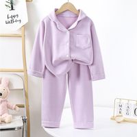 Casual Solid Color Velvet Polyester Underwear & Pajamas main image 3