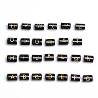1 Piece Glass Letter Satin Beads main image 4