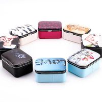 Pastoral Cartoon Pu Leather Jewelry Boxes main image 3