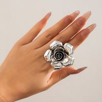Retro Ethnic Style Classic Style Flower Alloy Women's Rings main image 6