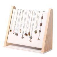 Simple Style Classic Style Color Block Wood Jewelry Rack main image 5