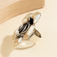 Retro Ethnic Style Classic Style Flower Alloy Women's Rings main image 4