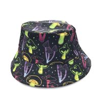 Unisex Streetwear Cartoon Embroidery Big Eaves Bucket Hat sku image 4