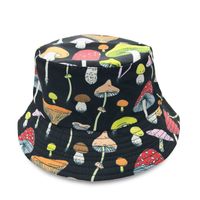 Unisex Streetwear Cartoon Embroidery Big Eaves Bucket Hat sku image 3