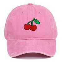 Unisexe Style Simple Fruit Broderie Avant-toit Incurvé Casquette De Baseball main image 1