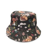 Unisex Streetwear Cartoon Embroidery Big Eaves Bucket Hat sku image 9