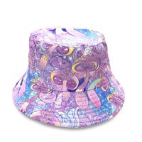 Unisex Streetwear Cartoon Embroidery Big Eaves Bucket Hat sku image 10