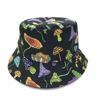 Unisex Streetwear Cartoon Embroidery Big Eaves Bucket Hat sku image 2