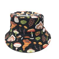 Unisex Streetwear Cartoon Embroidery Big Eaves Bucket Hat sku image 6