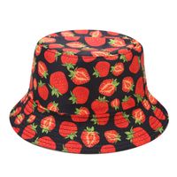 Unisex Cute Fruit Big Eaves Bucket Hat sku image 7