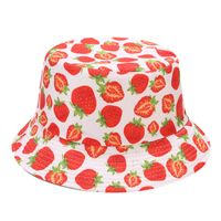Unisex Cute Fruit Big Eaves Bucket Hat main image 3
