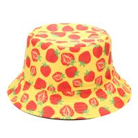 Unisex Cute Fruit Big Eaves Bucket Hat sku image 10