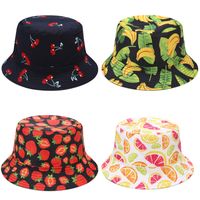 Unisex Cute Fruit Big Eaves Bucket Hat main image 6