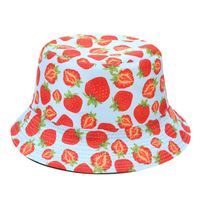 Unisex Cute Fruit Big Eaves Bucket Hat sku image 8