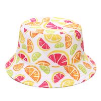 Unisex Cute Fruit Big Eaves Bucket Hat sku image 12