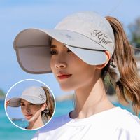 Women's Basic Solid Color Big Eaves Sun Hat sku image 3