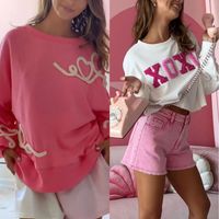 Women's Hoodies Long Sleeve Elegant Heart Shape main image 1