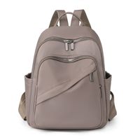 Anti-theft Solid Color Casual Daily Women's Backpack sku image 4