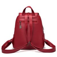 Waterproof Solid Color Casual Daily Women's Backpack main image 3