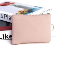 Women's Solid Color Pu Leather Zipper Wallets main image 2