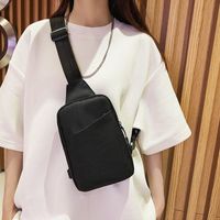 Unisex Classic Style Solid Color Oxford Cloth Waist Bags main image 4