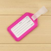 Plastic Solid Color Luggage Tag sku image 11