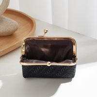 Women's Pu Leather Solid Color Streetwear Square Buckle Evening Bag main image 5