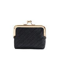 Women's Pu Leather Solid Color Streetwear Square Buckle Evening Bag main image 3