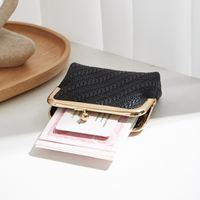 Women's Pu Leather Solid Color Streetwear Square Buckle Evening Bag main image 2