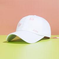 Unisex Cowboy Style Modern Style Classic Style Letter Heart Shape Curved Eaves Baseball Cap main image 2