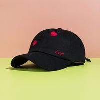 Unisex Cowboy Style Modern Style Classic Style Letter Heart Shape Curved Eaves Baseball Cap main image 6
