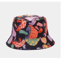 Unisex Streetwear Cartoon Embroidery Big Eaves Bucket Hat sku image 24