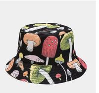 Unisex Streetwear Cartoon Embroidery Big Eaves Bucket Hat sku image 23