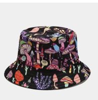 Unisex Streetwear Cartoon Embroidery Big Eaves Bucket Hat sku image 22