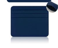 Unisex Solid Color Pu Leather Open Card Holders sku image 7