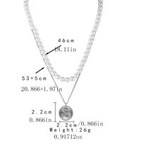 Lady Geometric Stainless Steel Plating Men's Pendant Necklace main image 4