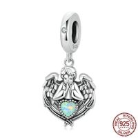 Simple Style Heart Shape Sterling Silver Inlay Rhinestones Charms Jewelry Accessories sku image 19