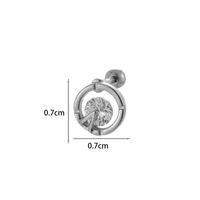 Ear Cartilage Rings & Studs Geometric Copper Plating Artificial Gemstones sku image 11