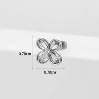 Ear Cartilage Rings & Studs Geometric Copper Plating Artificial Gemstones sku image 20